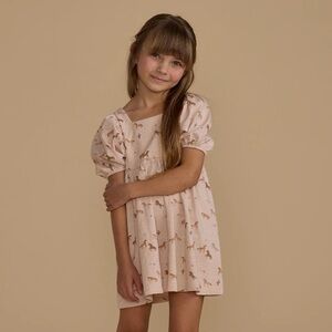 Rylee + Cru Brea Dress horses print